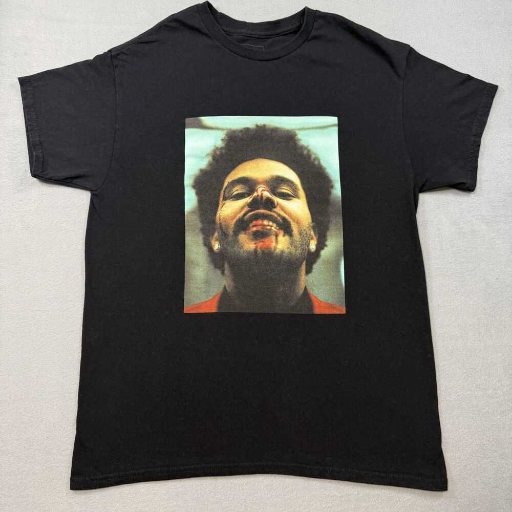 The Weeknd After Hours XO Official Merch Photo T-Shirt Black Size M